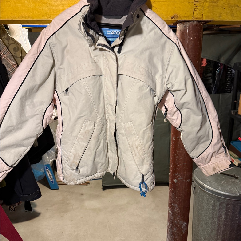 Two-Tone Jacket With Black Trim
